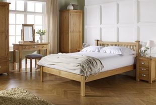 Birlea Woburn Oak Wooden Bed Frame