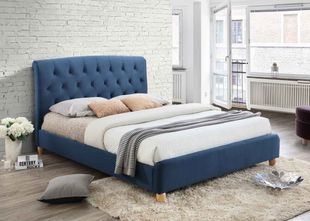 Birlea Brompton Midnight Blue Bed Frame