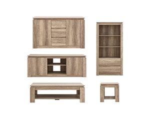 GFW Canyon Oak 5 Piece Furniture Set 