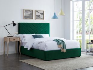Luminosa Living Double Irvine Fabric Bed Frame 