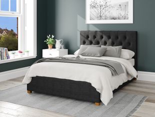 Carme Fabric End Opening Ottoman Bed