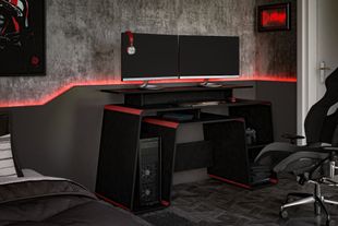 Birlea Onyx Gaming Computer Desk