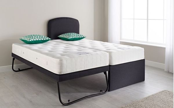 Relyon Guest Bed with Pocket Spring Mattresses & Matching Headboard