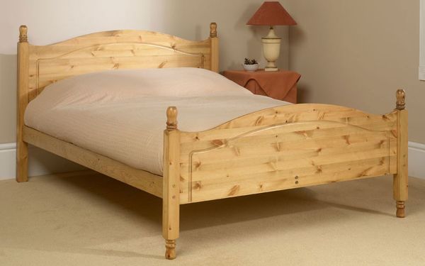 Orlando Wooden Pine Bed Frame