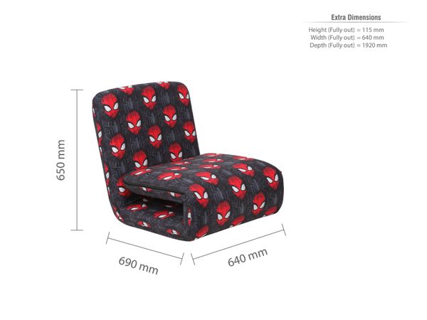 Marvel Spider-Man Fold Out Bed Chair